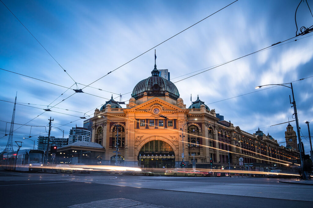 Flinders Station, Melbourne, Australia